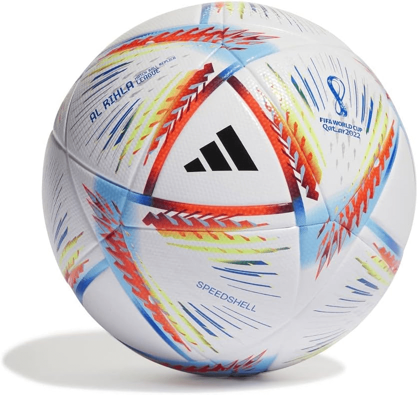 Best Soccer Ball For Design: adidas Al Rihla FIFA World Cup Qatar 2022