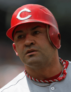 Cincinnati Reds third baseman Miguel Cairo on June 26, 2011.