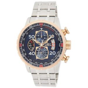 Best Christmas Gifts for Men watches - Invicta Men's Aviator Analog Display Japanese Quartz Watch