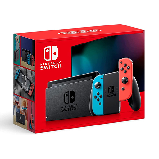 best christmas gifts for kids video games - Nintendo Switch™ with Neon Blue and Neon Red Joy‑Con™